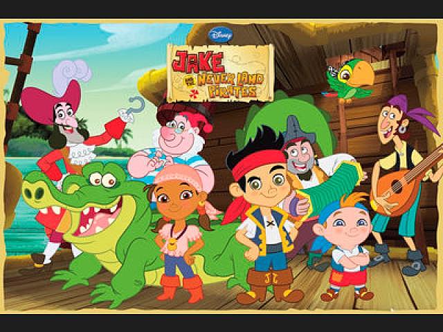 Serie T.V Jake y los piratas del País de Nunca Jamás.