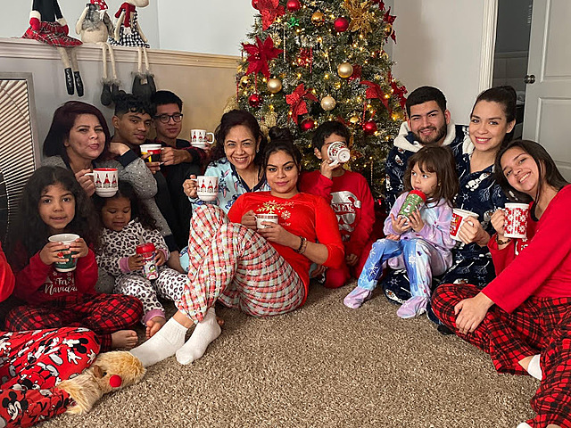 Navidad con mi familia