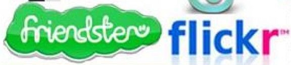 Surgen "Friendster" y "Flickr"