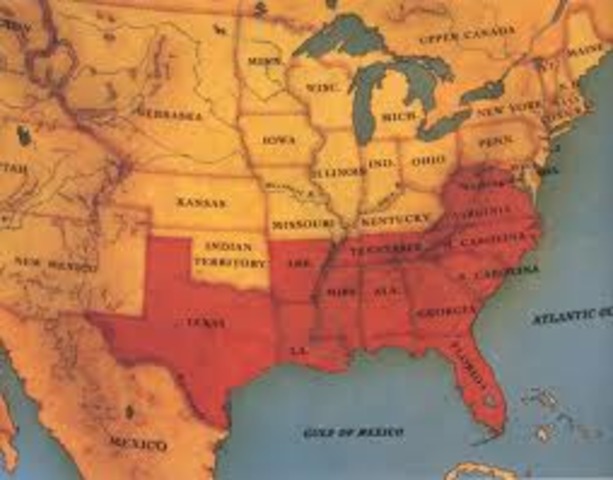 six states secede from the union