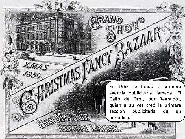 SE FUNDA LA PRIMERA AGENCIA DE PUBLICIDAD EL GALLO DE ORO