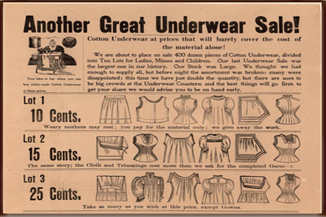 Nace el POP, JHON WANAMAKER COLOCA LA PRIMERA CARTULINA PUBLICITARIA.