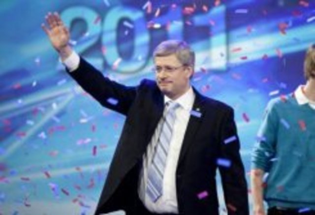 Majority government by Conservative party