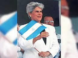 Primera Presidenta en Nicaragua