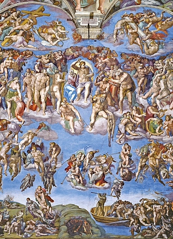 Michelangelo Buonarroti - Giudizio Universale, Città del Vaticano