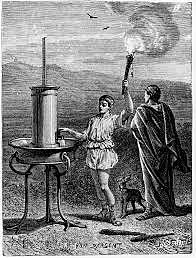 Precursor del telégrafo desarrollado en Grecia