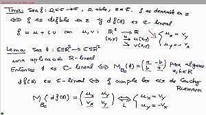 Ecuaciones Cauchy-Riemann