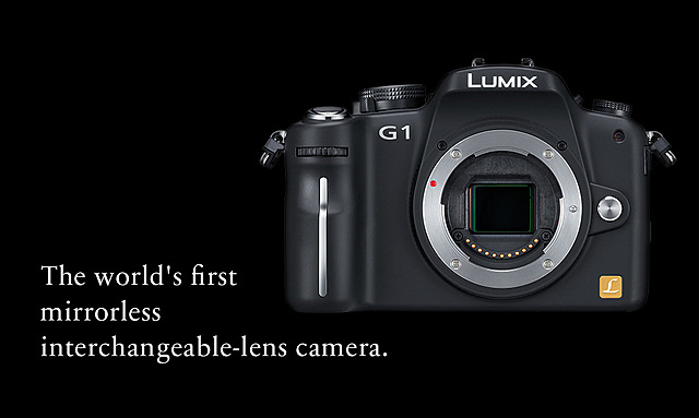 La primera mirrorless