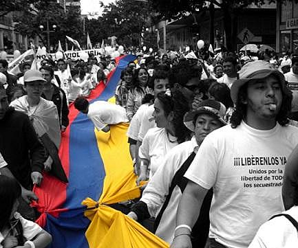 Aparición de Los de los Movimientos Sociales en Colobia