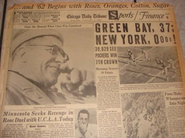 Green Bay Packers Win the Superbowl