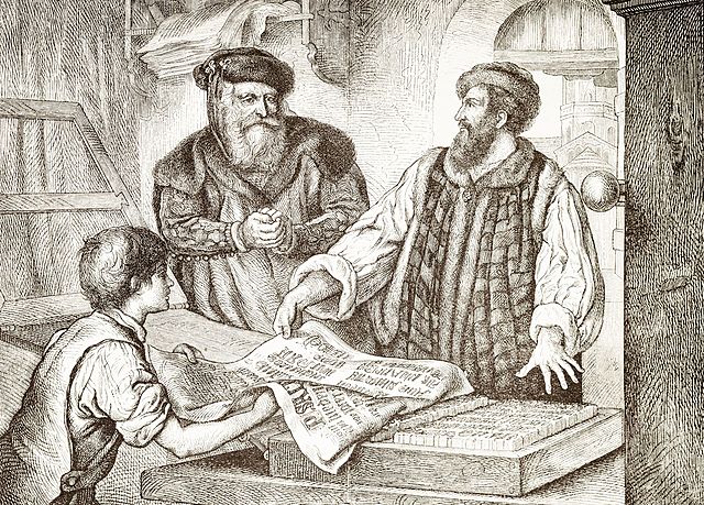 Gutenberg y la imprenta