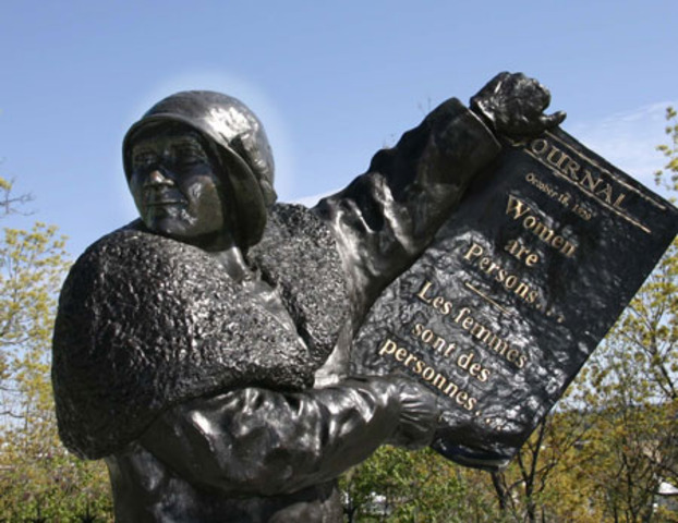 The famous five fought women's rights.