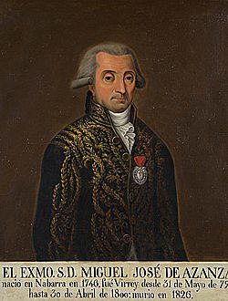 Miguel José de Azanza 1798-1800​