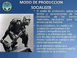 Las principales características del modo de producción socialista