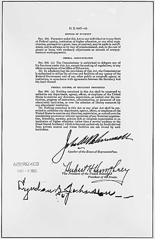 Higher Education Act of 1965
