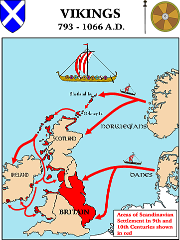 England under Danish control