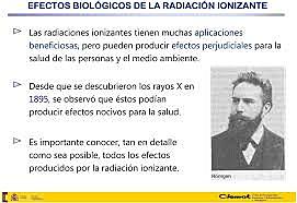 Aplicaciones desde 1895 hasta nuestros días de la radiación ionizante