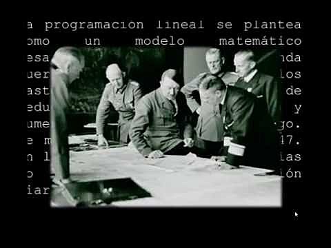 Historial de la programación lineal