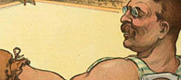 Named President when McKinley is assassinated