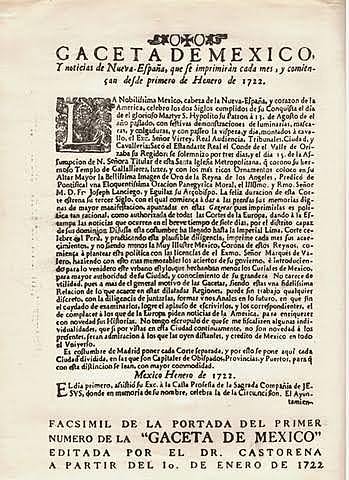 Apareció la primera hoja volante con el nombre de "Gacetal"