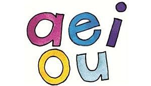 Se inventan las vocales
