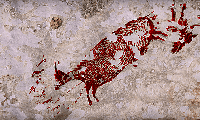 Aparece la escritura en cuevas