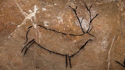 Aparece la escritura en cuevas