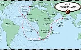 Vasco da Gama: was sponsored by the country of Portugal