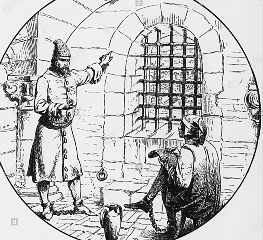 Polo imprisoned and writes his book