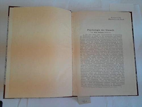 Definición explicita de psicología ambiental