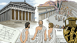 Timeline: Linea del tiempo de la literatura Griega