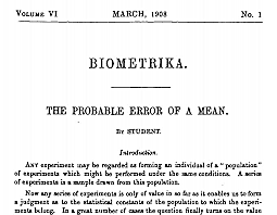 the probable error of a mean