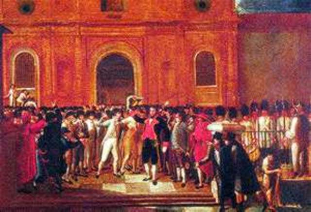 Declaracion de la Independencia. Primera Republica