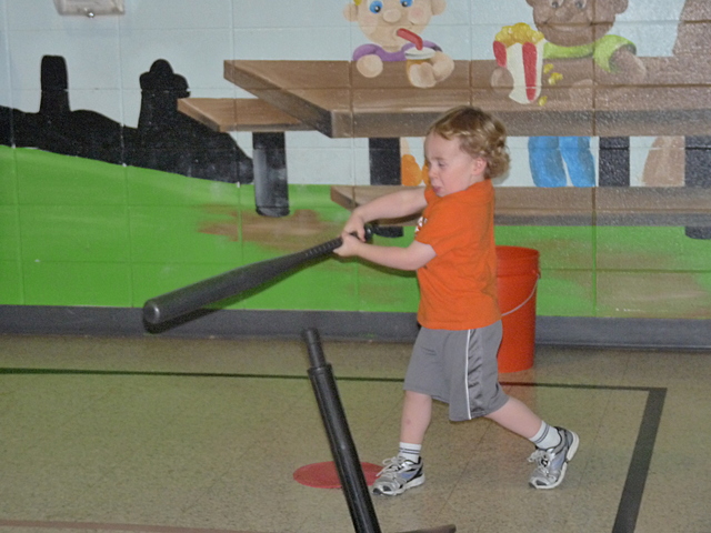 I started playing baseball when I was 2 1/2 years old