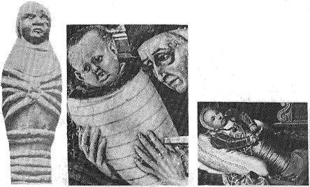 Swaddling as a way to control children