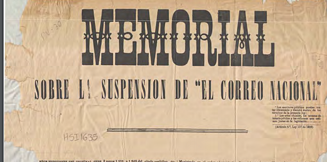 Se funda El correo Nacional