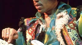 Timeline: James Marshall Hendrix Electric Guitars/Performance Dates