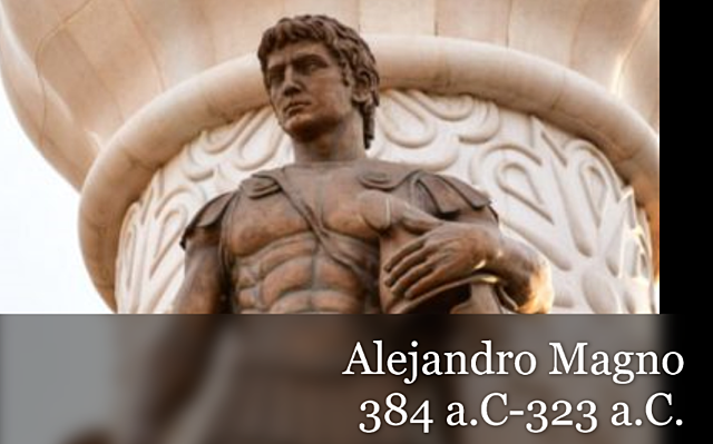 Alejandro Magno "Conquistador lingüistico"