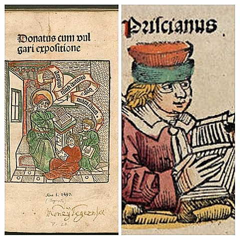 La Europa Medieval-Donato y Prisciano "Enseñaza en lenguas"