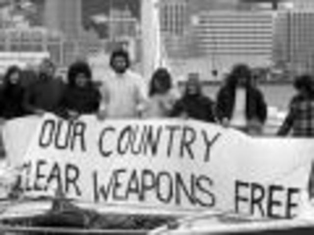 New Zealand becomes Nuclear Free