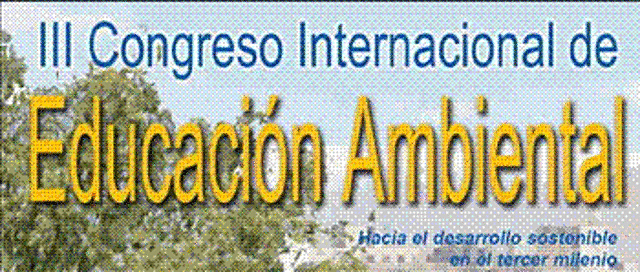 3º Congreso Mundial sobre Educación Ambiental Turín, Italia.