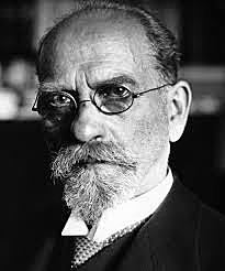 Edmund Gustav Albrecht Husserl filósofo y matemático alemán (08/04/1859-27/04/1938)