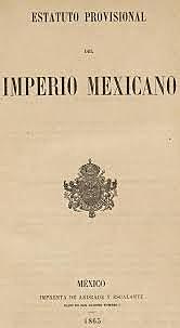 Estatuto provisional del Imperio Mexicano