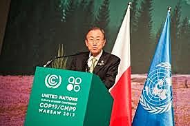 La COP 19. Varsovia, Polonia.