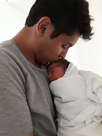 Nacimiento de mi primer sobrino