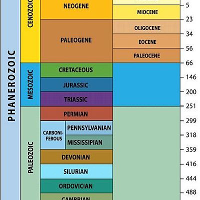 Timeline: Geo kronoloogiline skaala Sander R2