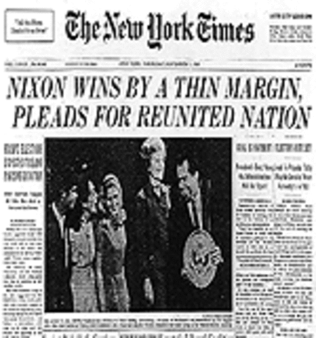 Richard Nixon Becomes President