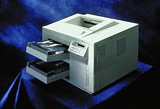 La primera impresora de Red