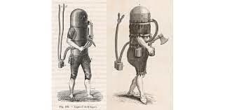 First Diving Suit