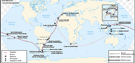 Magellen sailed under Spanish Flag